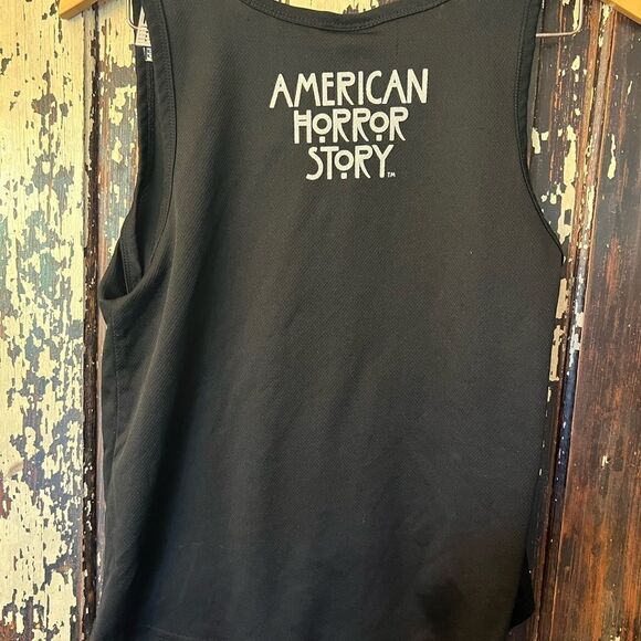 American Horror Story women’s on Wednesdays We Wear Black size M tank top. - Picture 2 of 5
